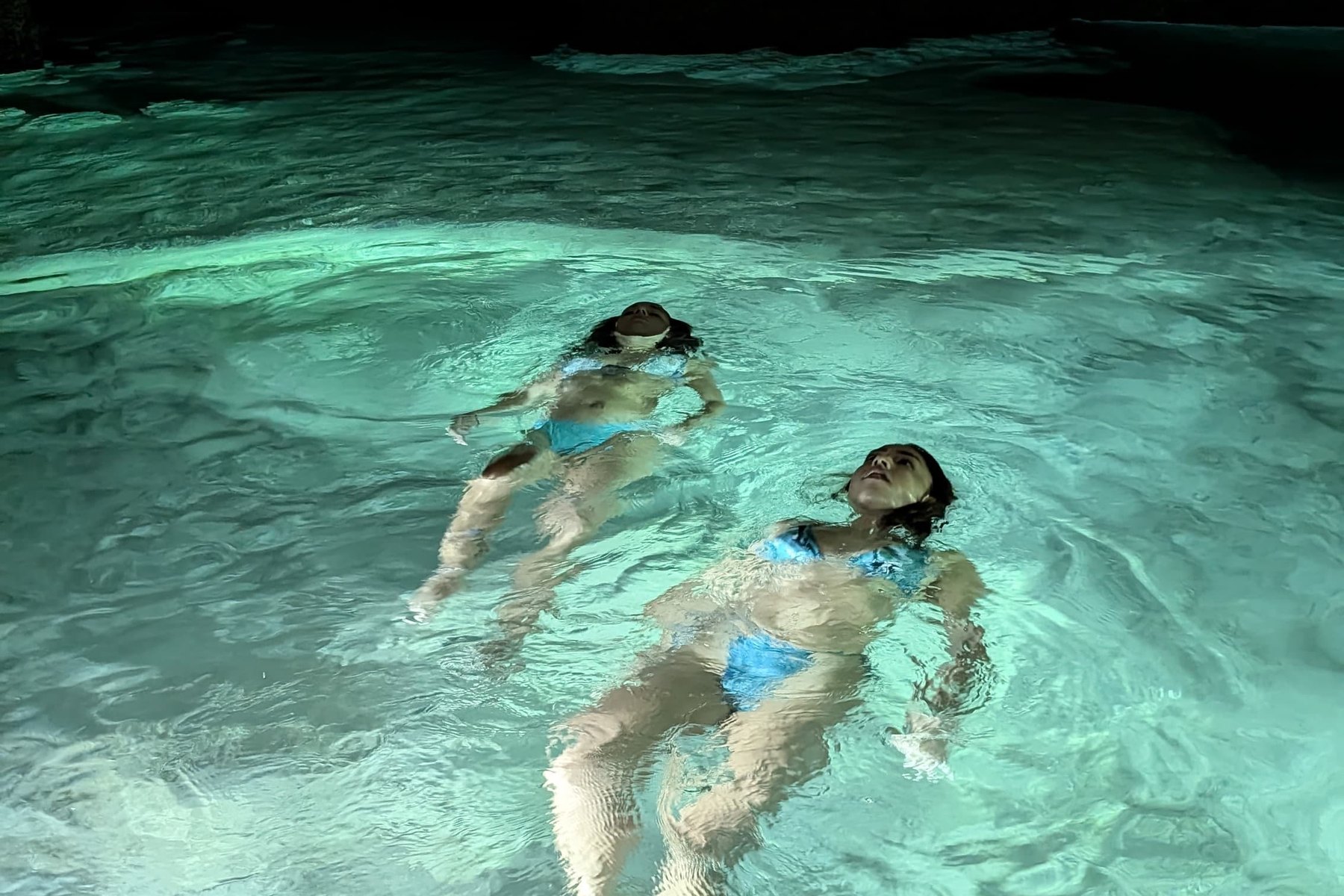 Crystal clear water